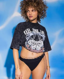 Bas De Maillot Culotte échancrée - Noir