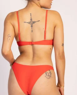 Bas De Maillot De Bain Culotte - Rouge