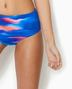 Bas De Maillot De Bain Culotte Haute - Bleu électrique