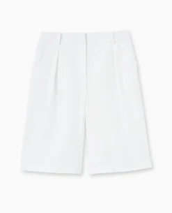 Bermuda City Long Et Large - Blanc