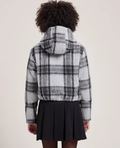 Blouson à Capuche - Gris Clair