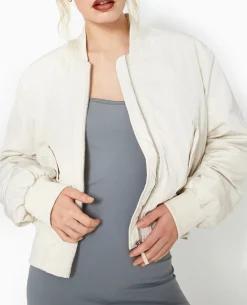 Blouson Bomber - Blanc