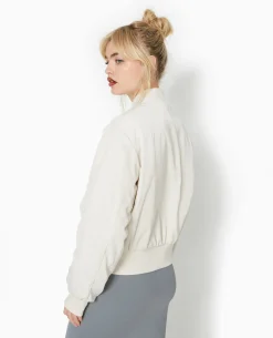 Blouson Bomber - Blanc