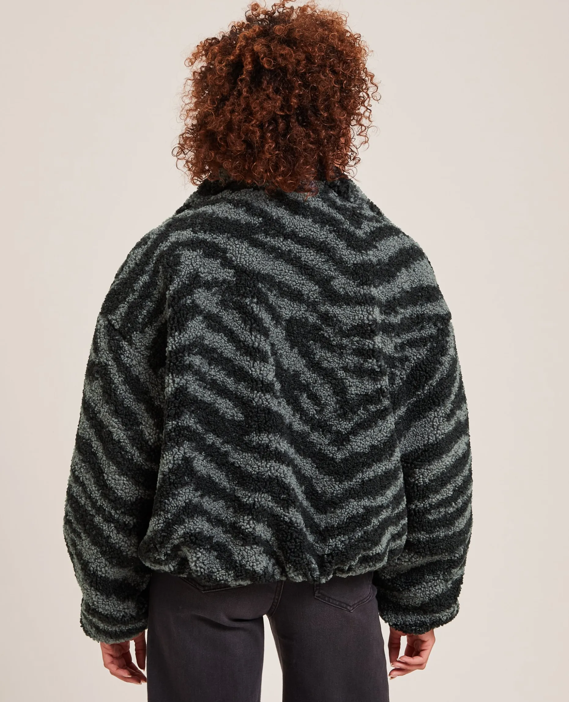 Blouson En Sherpa - Noir