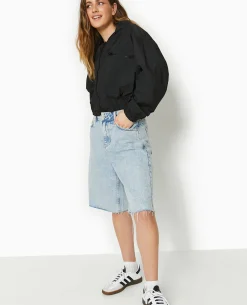 Blouson Léger Avec Capuche - Noir