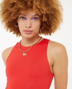 Body Sans Manche - Rouge