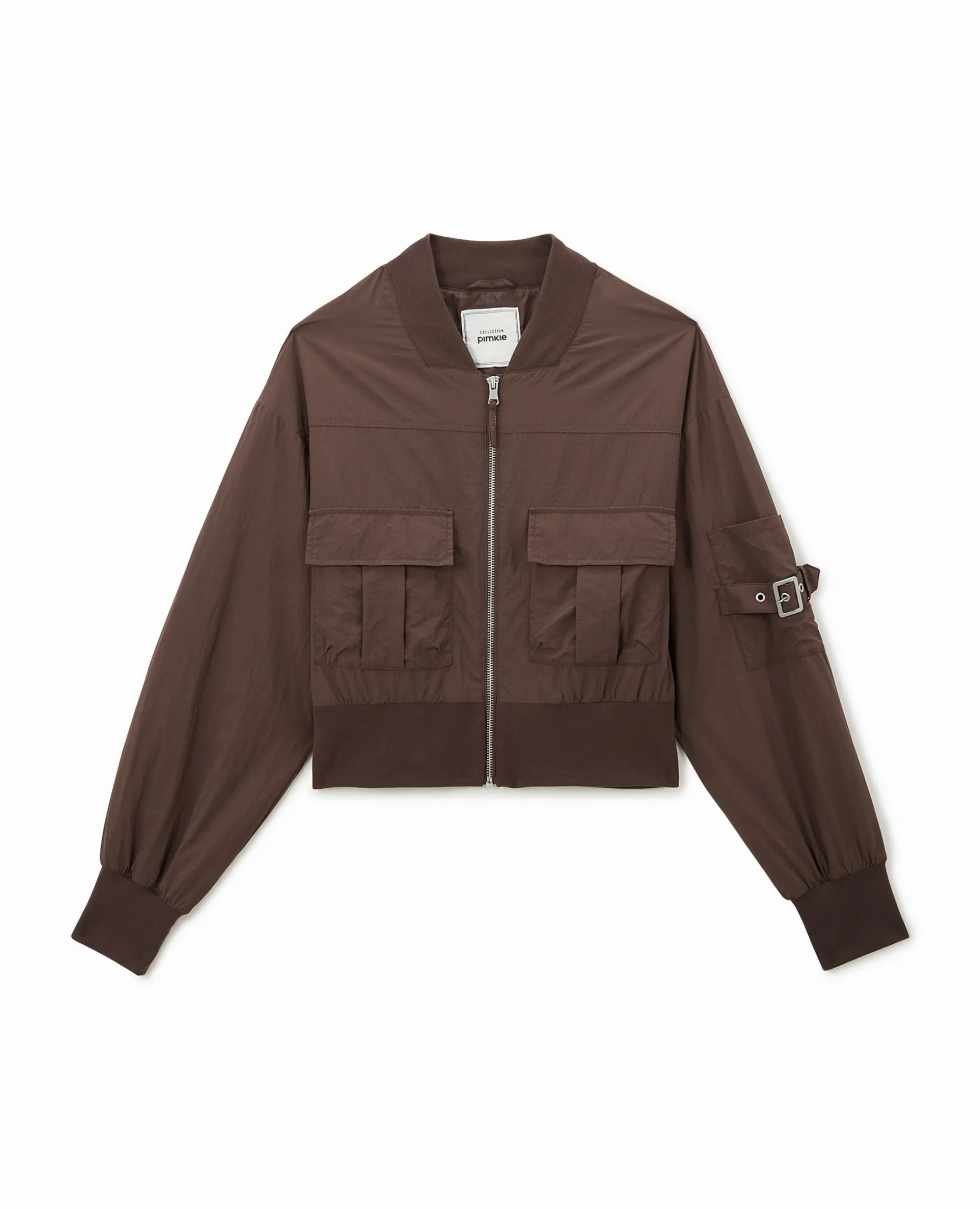 Bomber En Toile Parachute - Marron