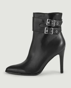 Boots Talon Bouts Pointus - Noir