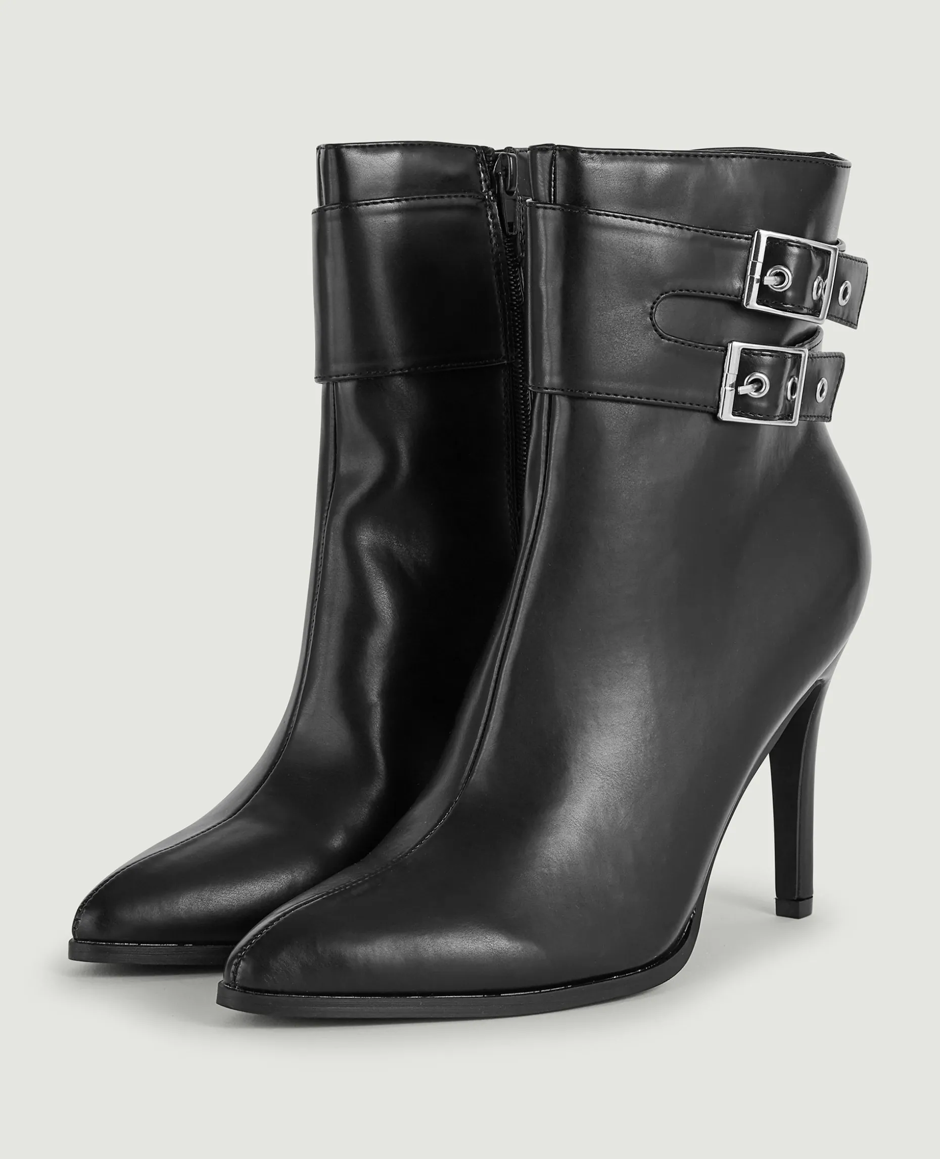 Boots Talon Bouts Pointus - Noir