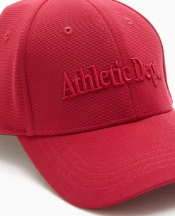 Casquette Avec Broderie Devant - Rouge
