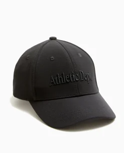 Casquette Avec Broderie Devant - Noir