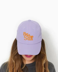 Casquette Avec Broderie Relief - Lilas