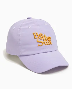 Casquette Avec Broderie Relief - Lilas