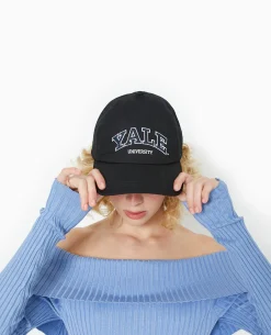 Casquette Avec Broderie YALE - Noir