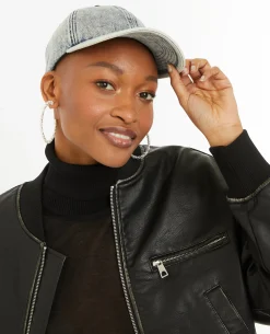 Casquette En Jean - Bleu