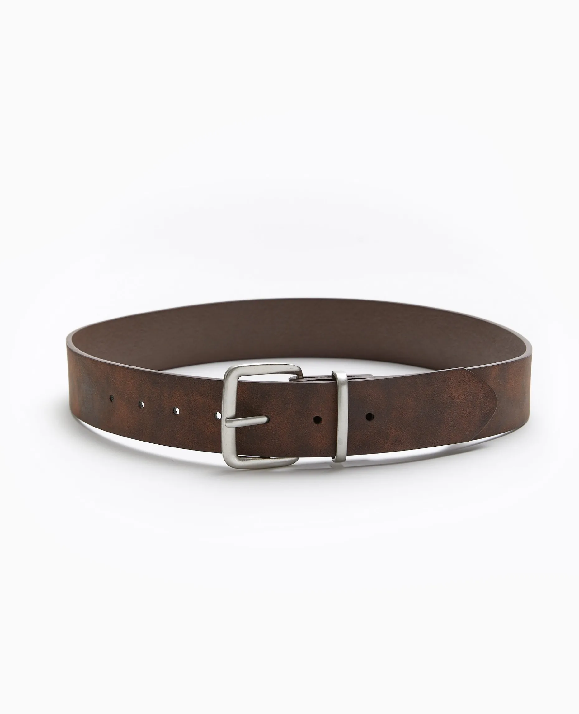 Ceinture Aspect Vieilli - Marron