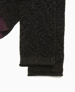 Chaussettes Avec Fils Lurex - Vert Kaki