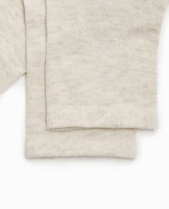 Chaussettes Avec Fils Lurex Effet Paillettes - Blanc