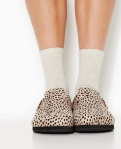 Chaussettes Avec Fils Lurex Effet Paillettes - Blanc
