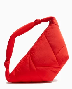 Grand Sac En Matiè;re Matelassée - Rouge