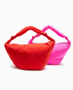 Grand Sac En Matiè;re Matelassée - Rouge