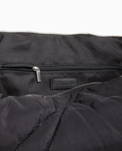 Grand Sac En Matiè;re Matelassé - Noir
