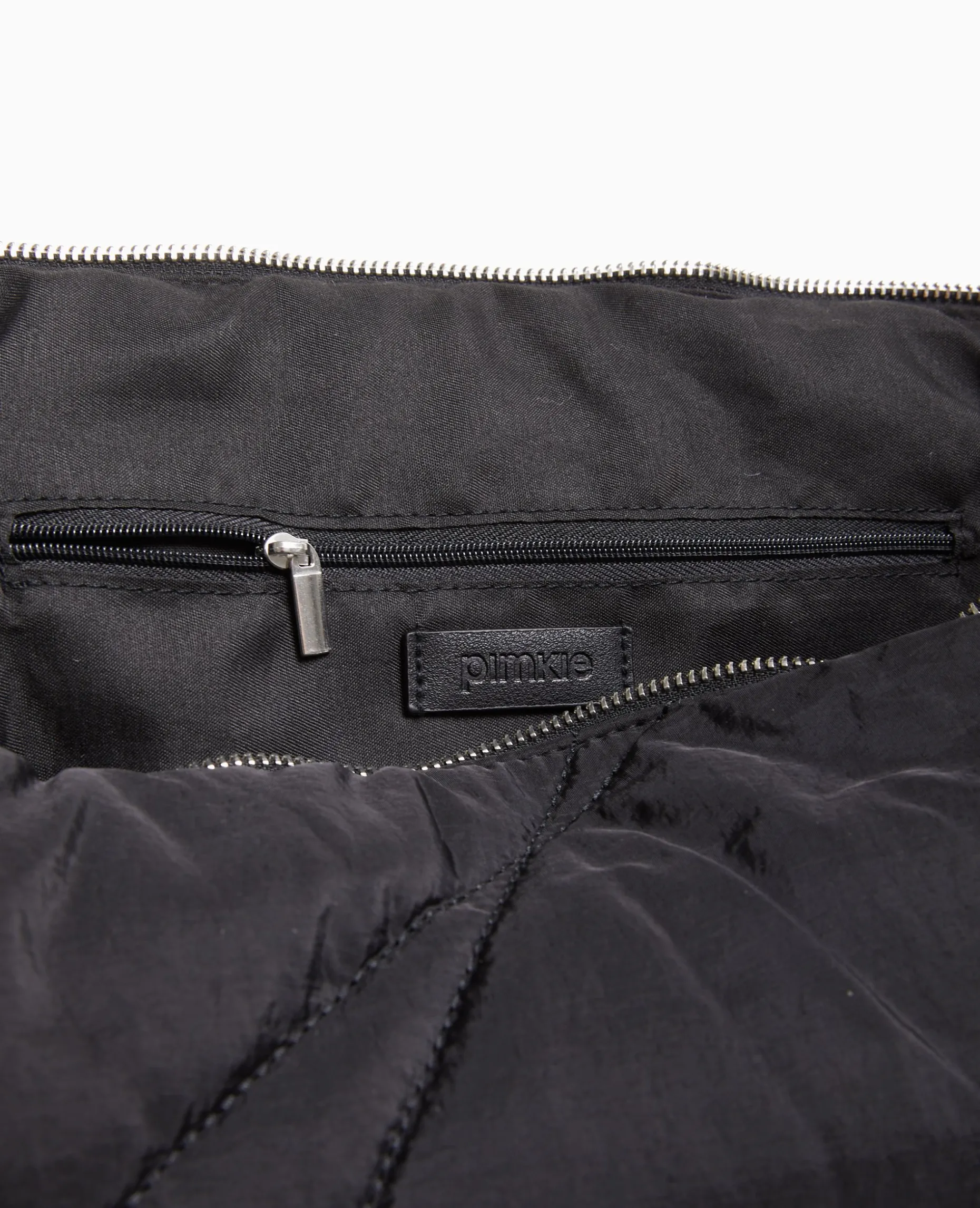 Grand Sac En Matiè;re Matelassé - Noir