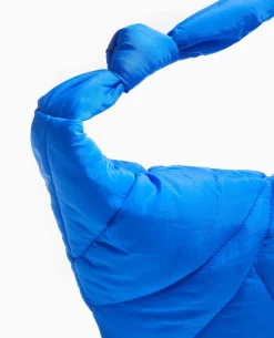 Grand Sac En Matiè;re Matelassé - Bleu électrique