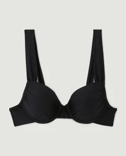 Haut De Maillot Corbeille Push Up - Noir