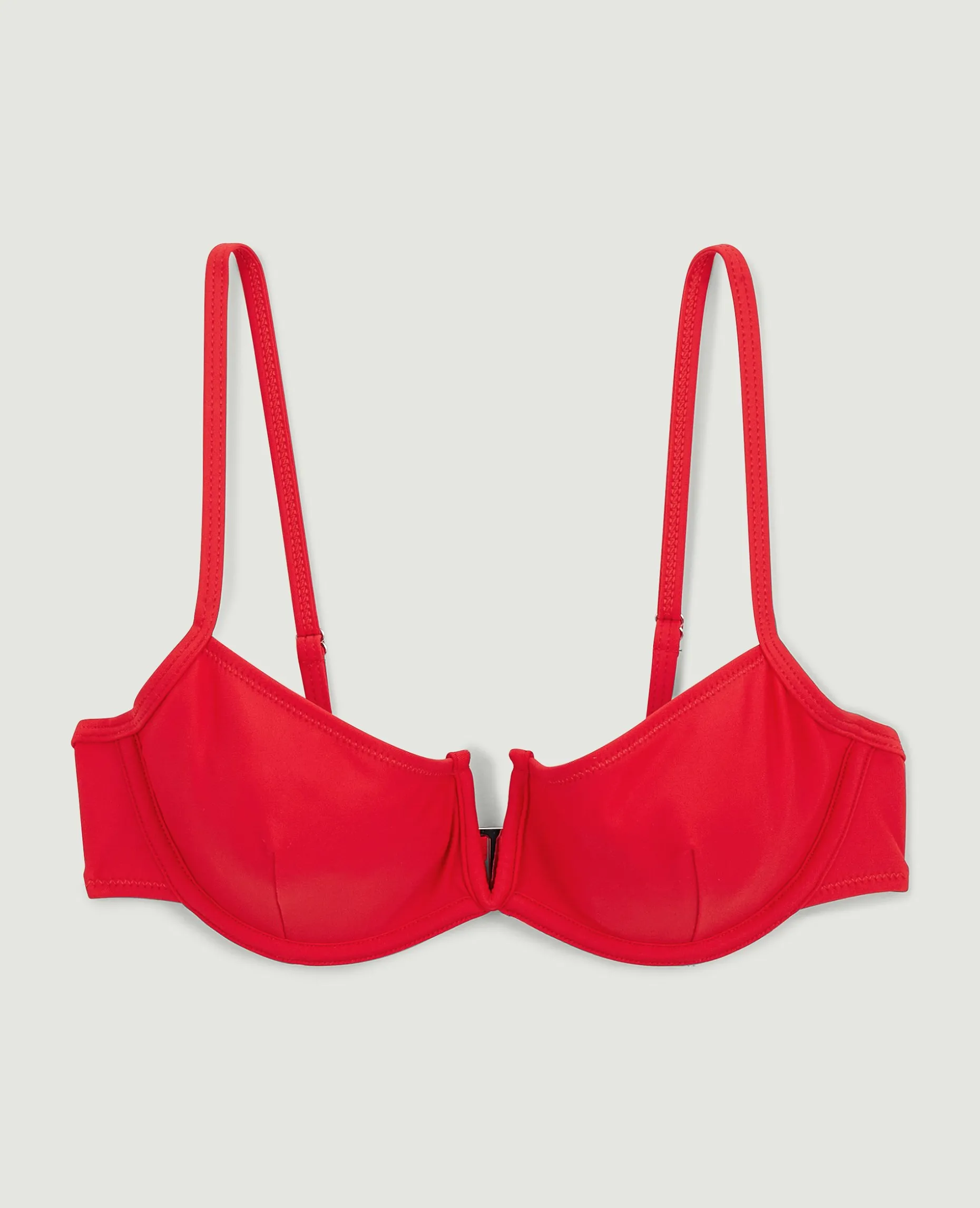 Haut De Maillot Corbeille - Rouge