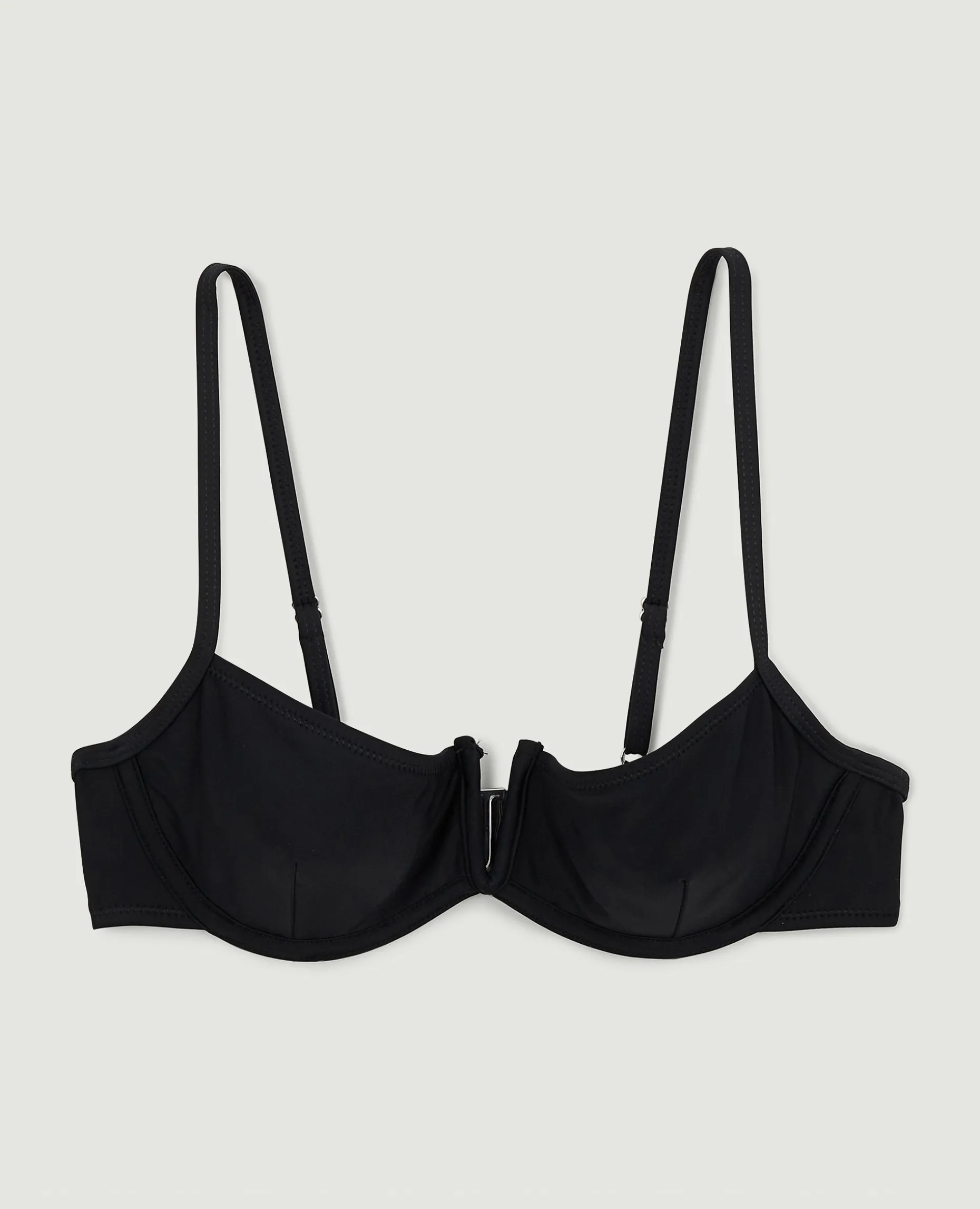 Haut De Maillot Corbeille - Noir