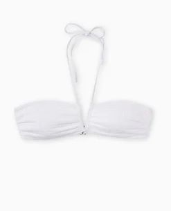 Haut De Maillot De Bain Brassiè;re - Blanc