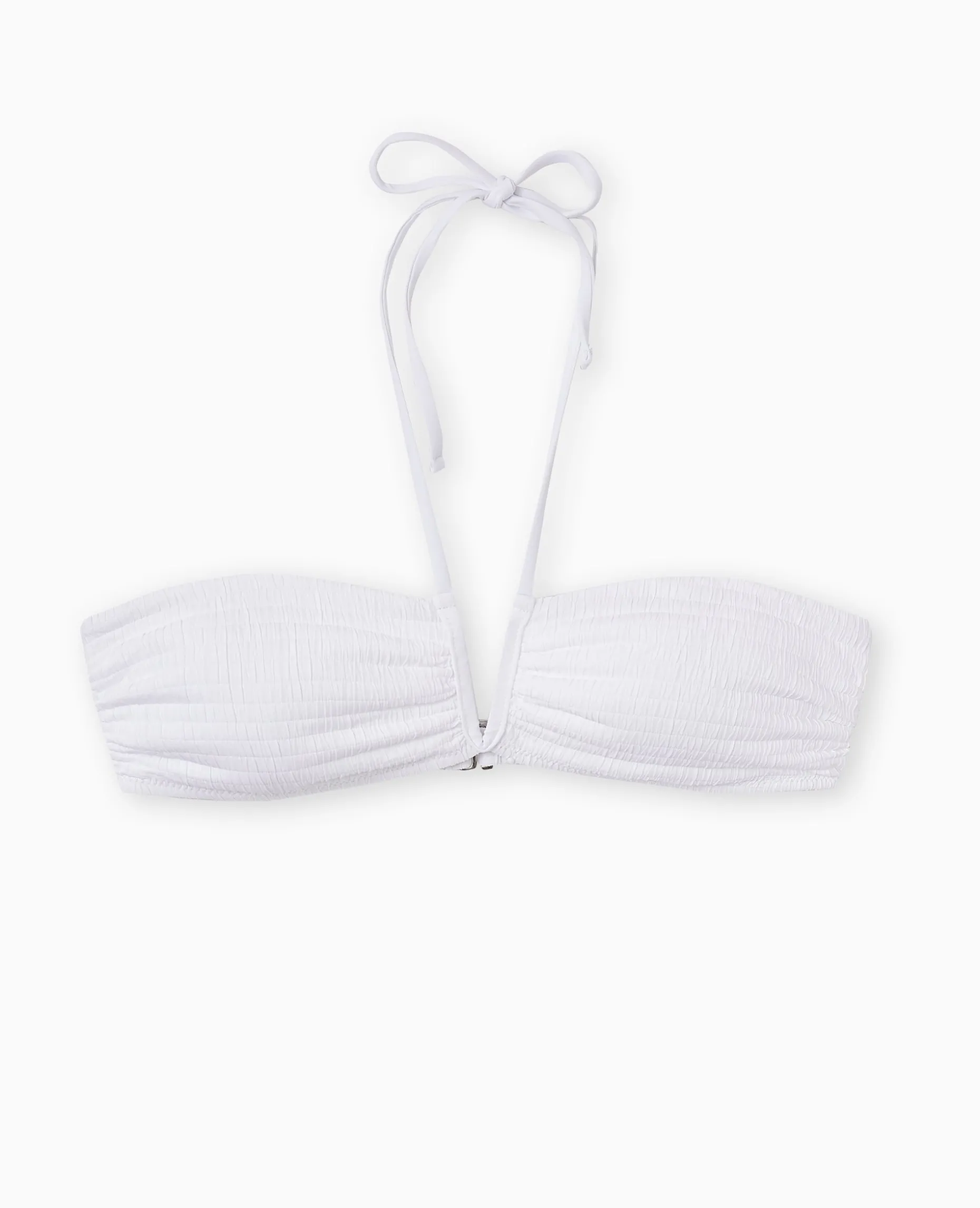 Haut De Maillot De Bain Brassiè;re - Blanc