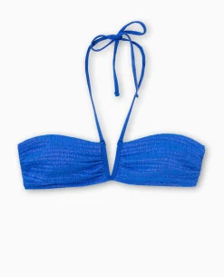 Haut De Maillot De Bain Brassiè;re - Bleu électrique