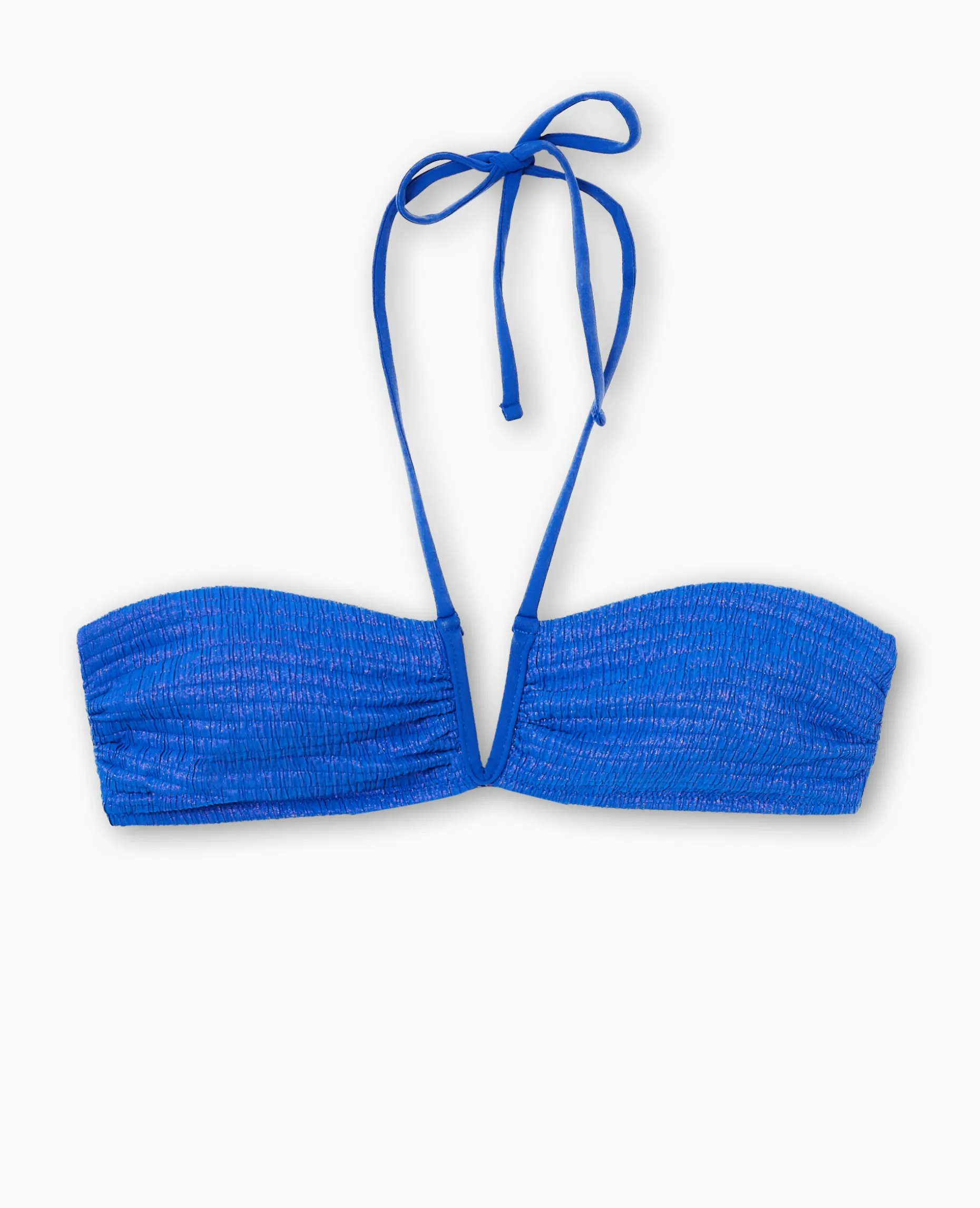 Haut De Maillot De Bain Brassiè;re - Bleu électrique