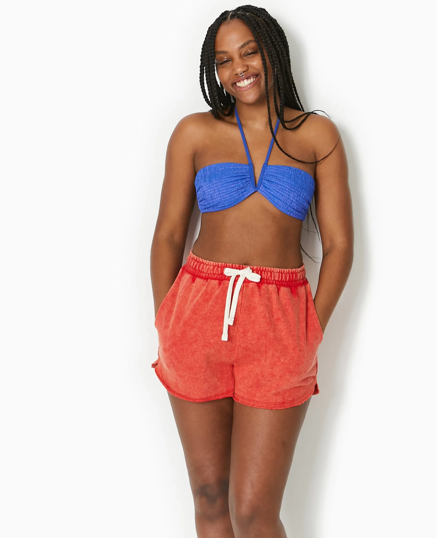 Haut De Maillot De Bain Brassiè;re - Bleu électrique