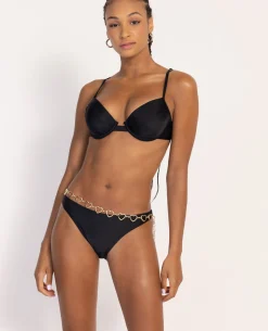 Haut De Maillot De Bain Push Up - Noir