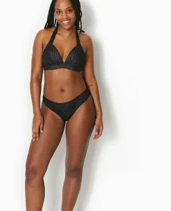 Haut De Maillot De Bain Triangle Avec Lurex - Noir
