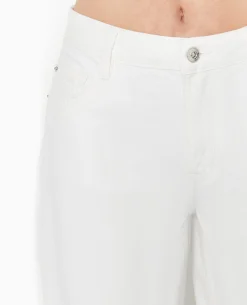 Jean Baggy Destroy Taille Regular - Blanc