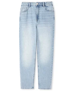 Jean Mom Taille Haute - Bleu