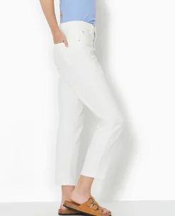 Jean Mom Taille Haute - Blanc