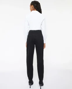 Jean Mom Taille Haute - Noir