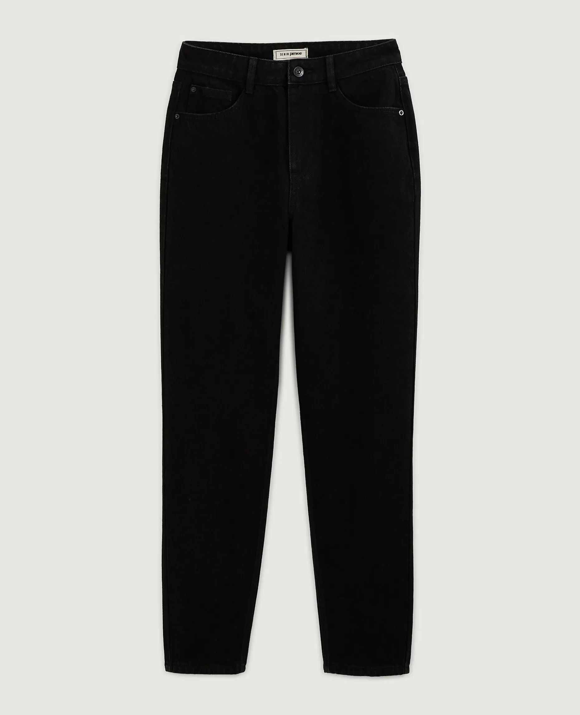 Jean Mom Taille Haute - Noir