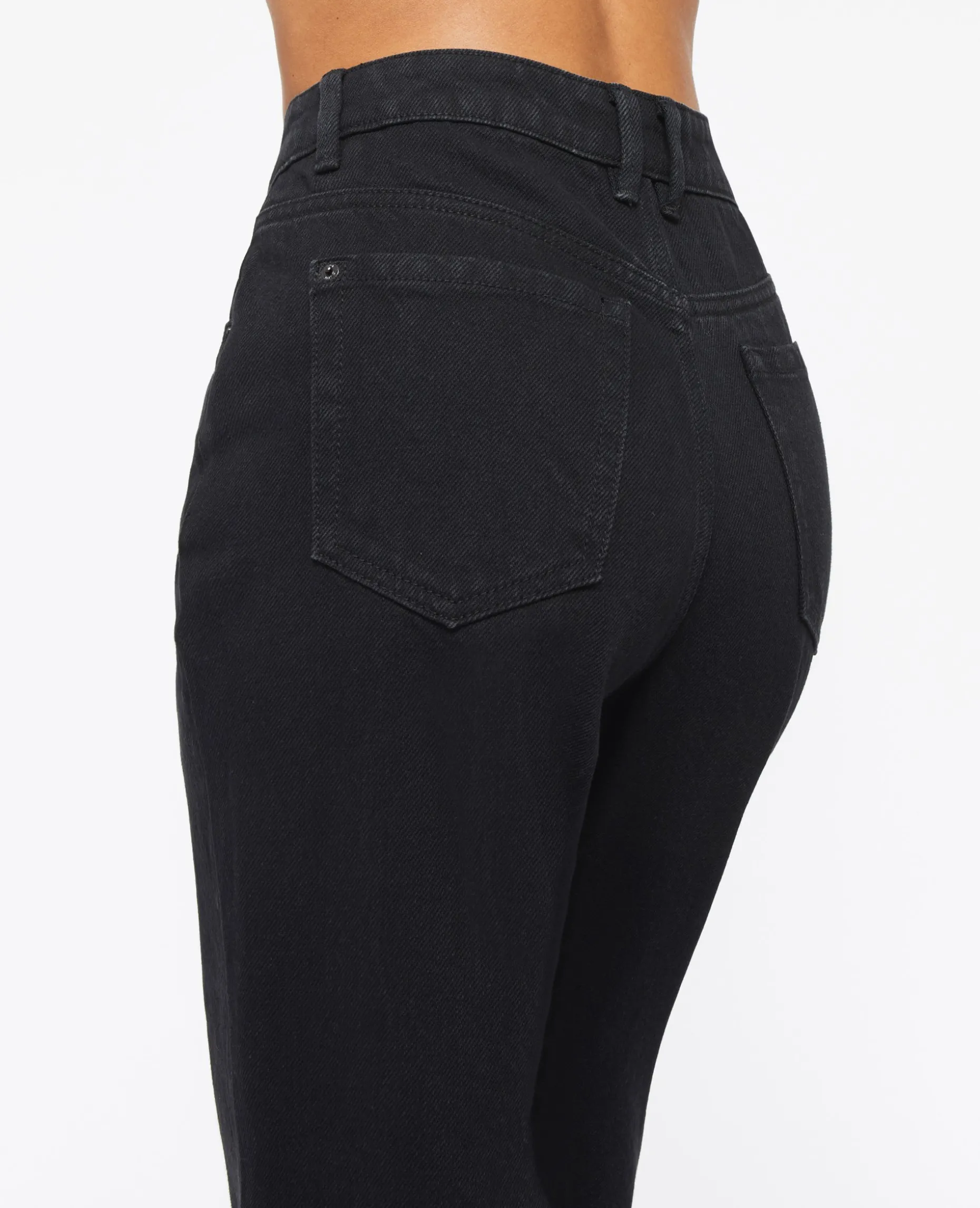 Jean Mom Taille Haute - Noir