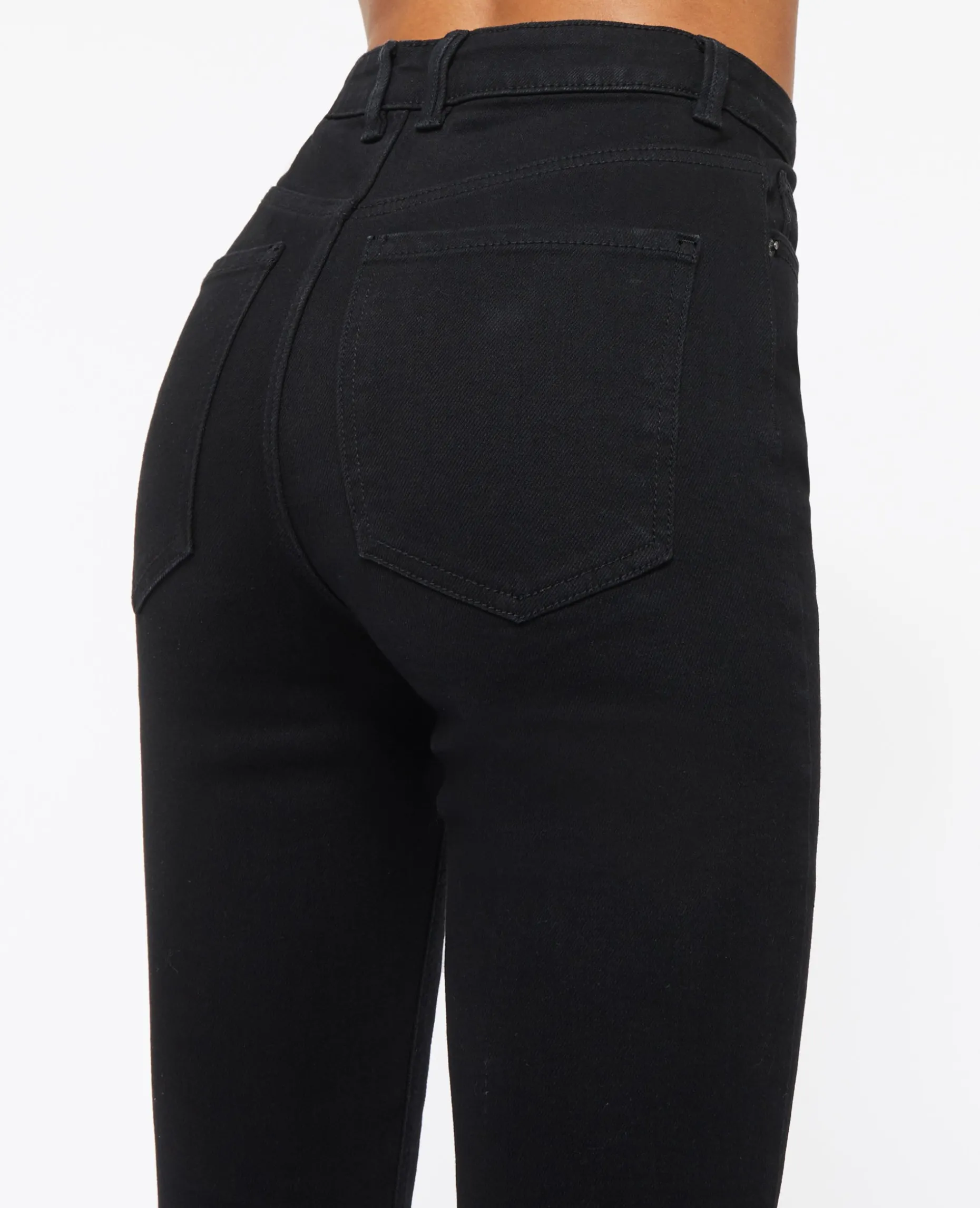 Jean Skinny Taille Haute - Noir