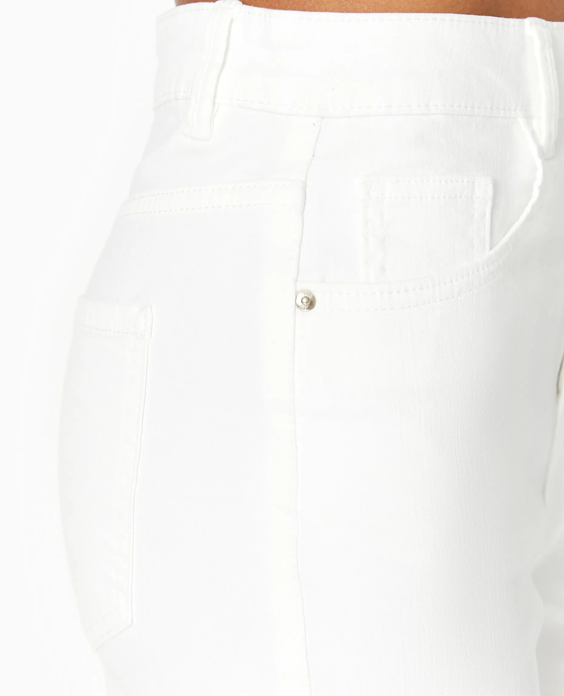 Jean Skinny Taille Haute - Blanc