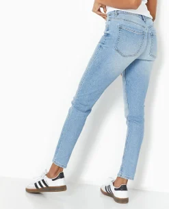 Jean Skinny Taille Haute - Bleu