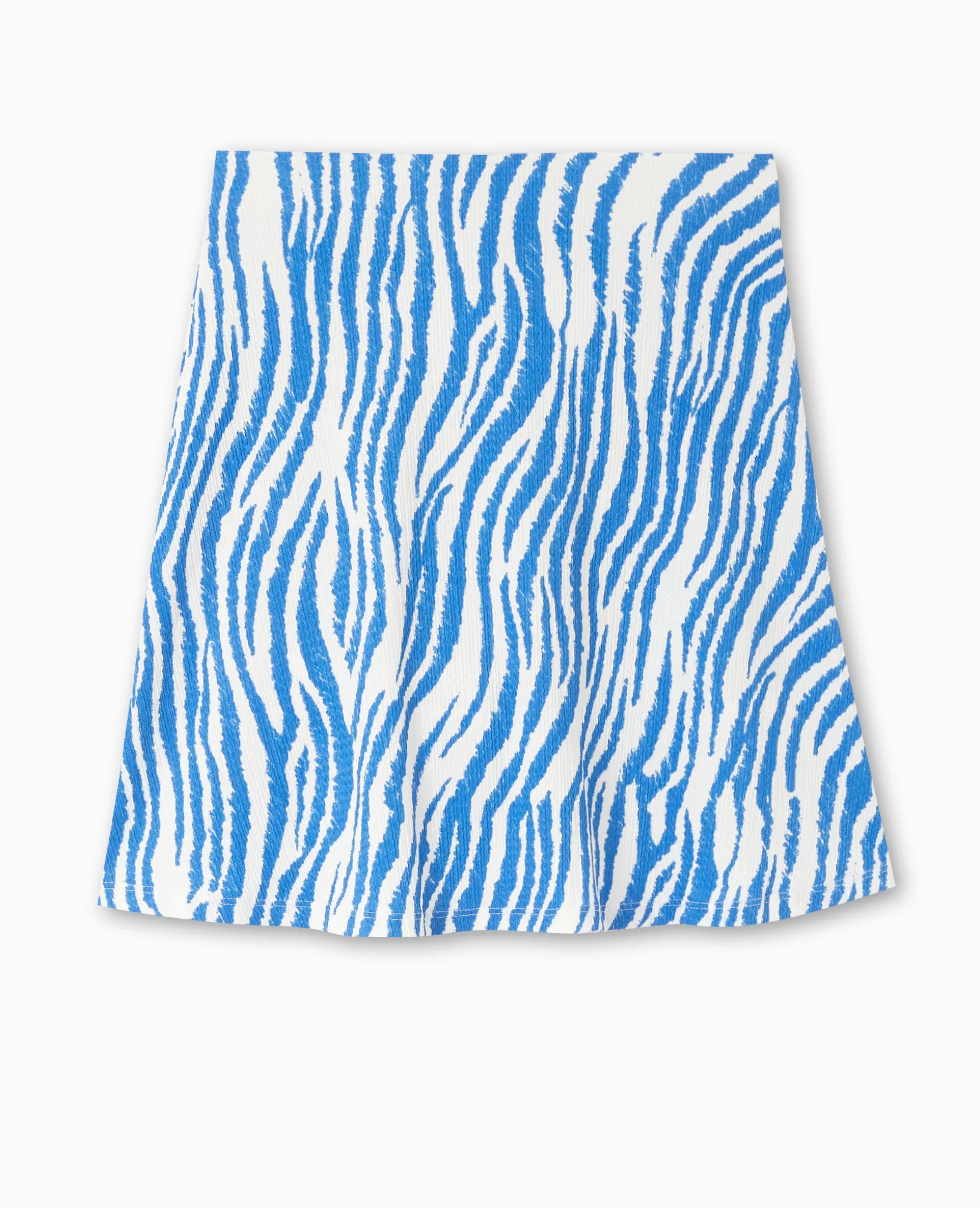 Jupe Danseuse Motif Zè;bre - Blanc