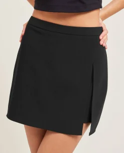 Jupe-short Courte - Noir