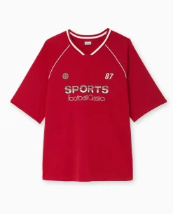 Maillot De Foot Oversize - Rouge